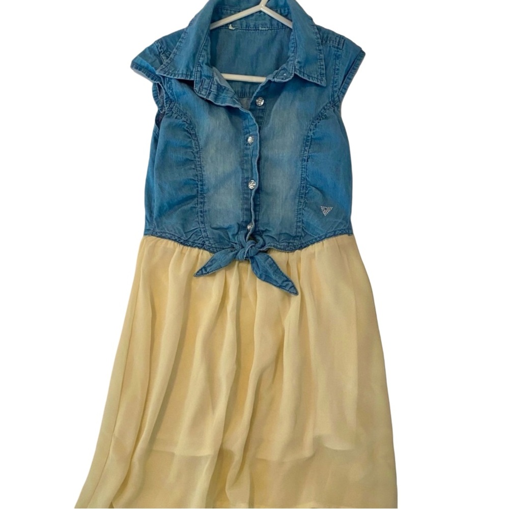 Guess Dress denim soft skirt Size 6 Girls